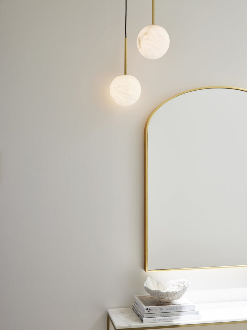 Beacon Lighting 05008001 Lucent One Light Pendant, Brass Alternate Image 2.jpg