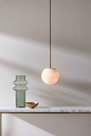 Beacon Lighting 05008101 Lucent One Light Pendant, Brass Alternate Image 2.jpg