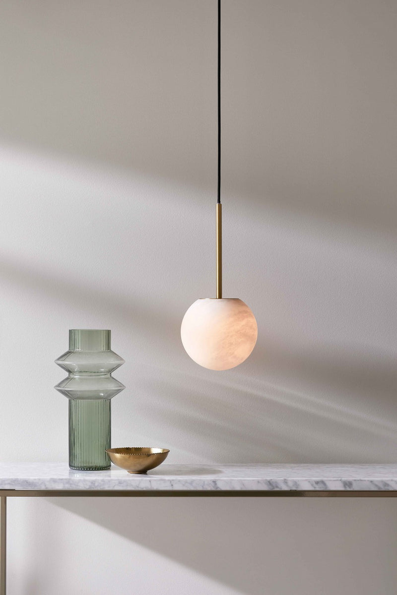 Beacon Lighting 05008101 Lucent One Light Pendant, Brass Alternate Image 2.jpg