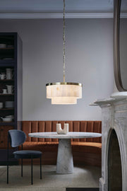 Beacon Lighting 05024001 Elora Nine Light Pendant, Brass Alternate Image.jpg