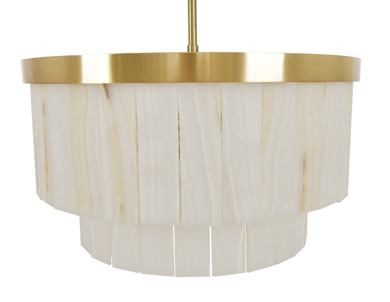 Beacon Lighting 05024001 Elora Nine Light Pendant, Brass Alternate Image 6.jpg