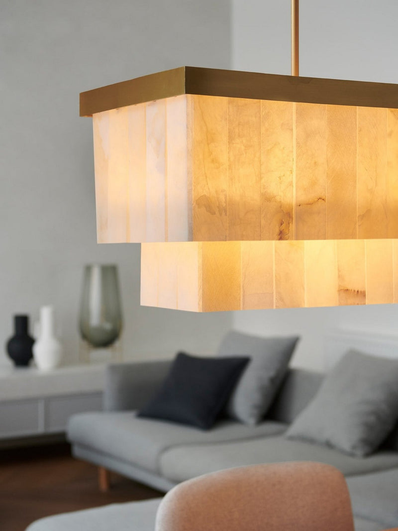 Beacon Lighting 05024101 Elora Seven Light Pendant, Brass Alternate Image 3.jpg