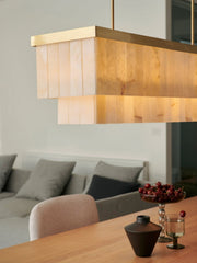 Beacon Lighting 05024101 Elora Seven Light Pendant, Brass Alternate Image 4.jpg