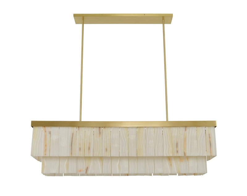 Beacon Lighting 05024101 Elora Seven Light Pendant, Brass Alternate Image 6.jpg