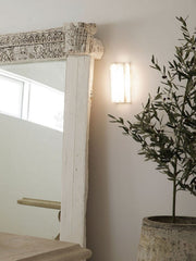 Beacon Lighting 19717001 Times LED Wall Sconce, White Alternate Image.jpg