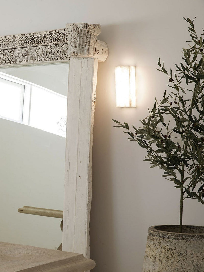 Beacon Lighting 19717001 Times LED Wall Sconce, White Alternate Image.jpg