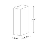 Beacon Lighting 19717001 Times LED Wall Sconce, White Alternate Image 8.jpg