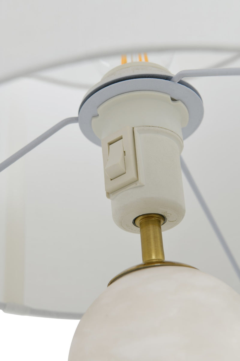 Beacon Lighting 27043001 Firma Two Light Table Lamp, White Alternate Image 7.jpg