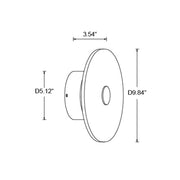 Beacon Lighting 30071101 Osten LED Wall Bracket, Brass Alternate Image.jpg