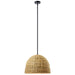 Kichler 44399BK One Light Mini Pendant, Black