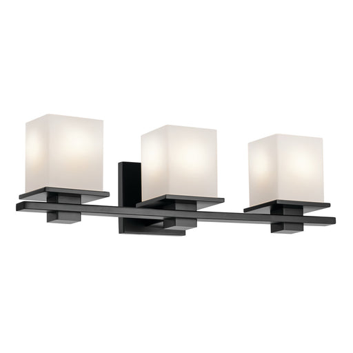 Kichler 45151BK Three Light Bath, Black