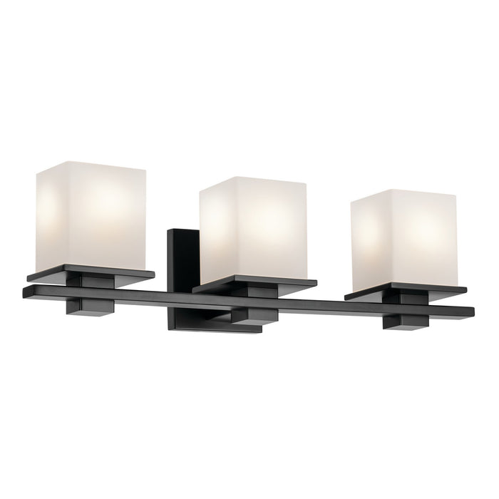 Kichler 45151BK Three Light Bath, Black