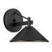 Kichler 49059BK One Light Outdoor Wall Mount, Black
