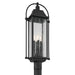 Kichler 49717BKT Four Light Outdoor Post Mount, Textured Black