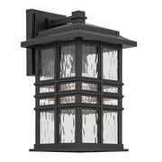 Kichler 49830BKT One Light Outdoor Wall Mount, Textured Black
