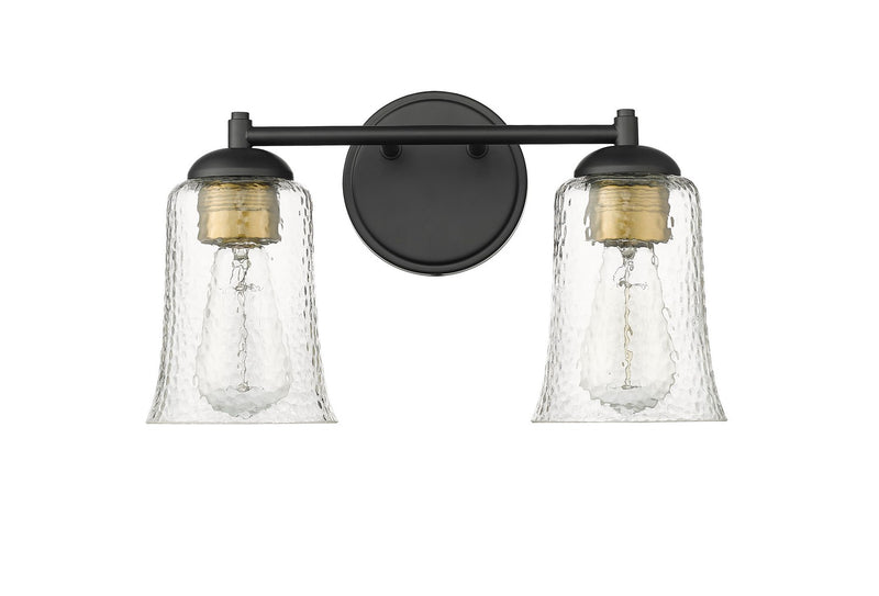 Millennium 10102-MB Abilene Two Light Vanity, Matte Black Main Image.jpg