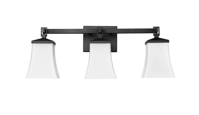 Millennium 10203-MB Sonorra Three Light Vanity, Matte Black Main Image.jpg