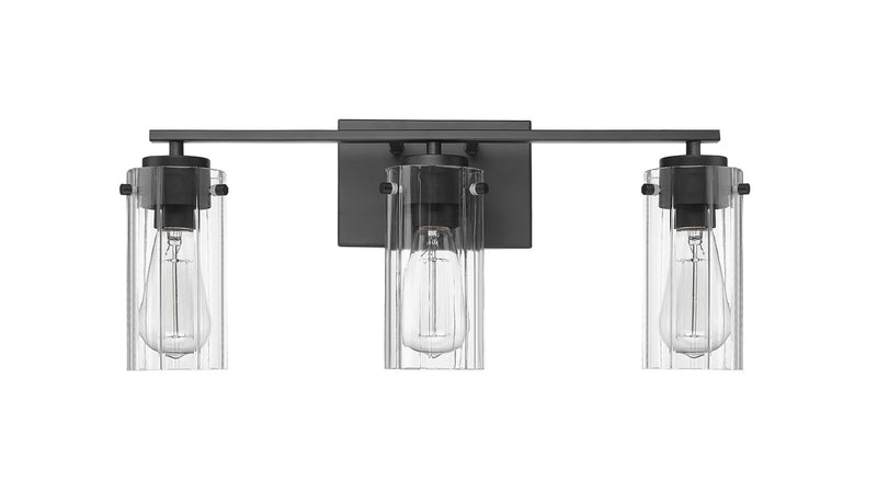 Millennium 10303-MB Serena Three Light Vanity, Matte Black Main Image.jpg