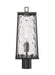 Millennium 10631-PBK Dutton One Light Outdoor Post Lantern, Powder Coated Black Main Image.jpg