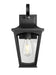 Millennium 10911-PBK Curry One Light Outdoor Wall Sconce, Powder Coated Black Main Image.jpg