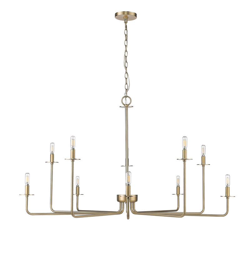 Millennium 12510-MG Marceline Ten Light Chandelier, Modern Gold Main Image.jpg
