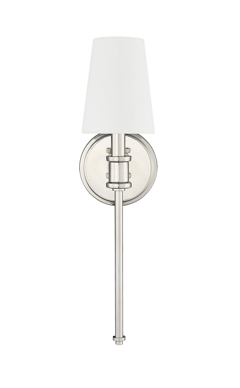 Millennium 16101-PN One Light Wall Sconce, Polished Nickel Main Image.jpg