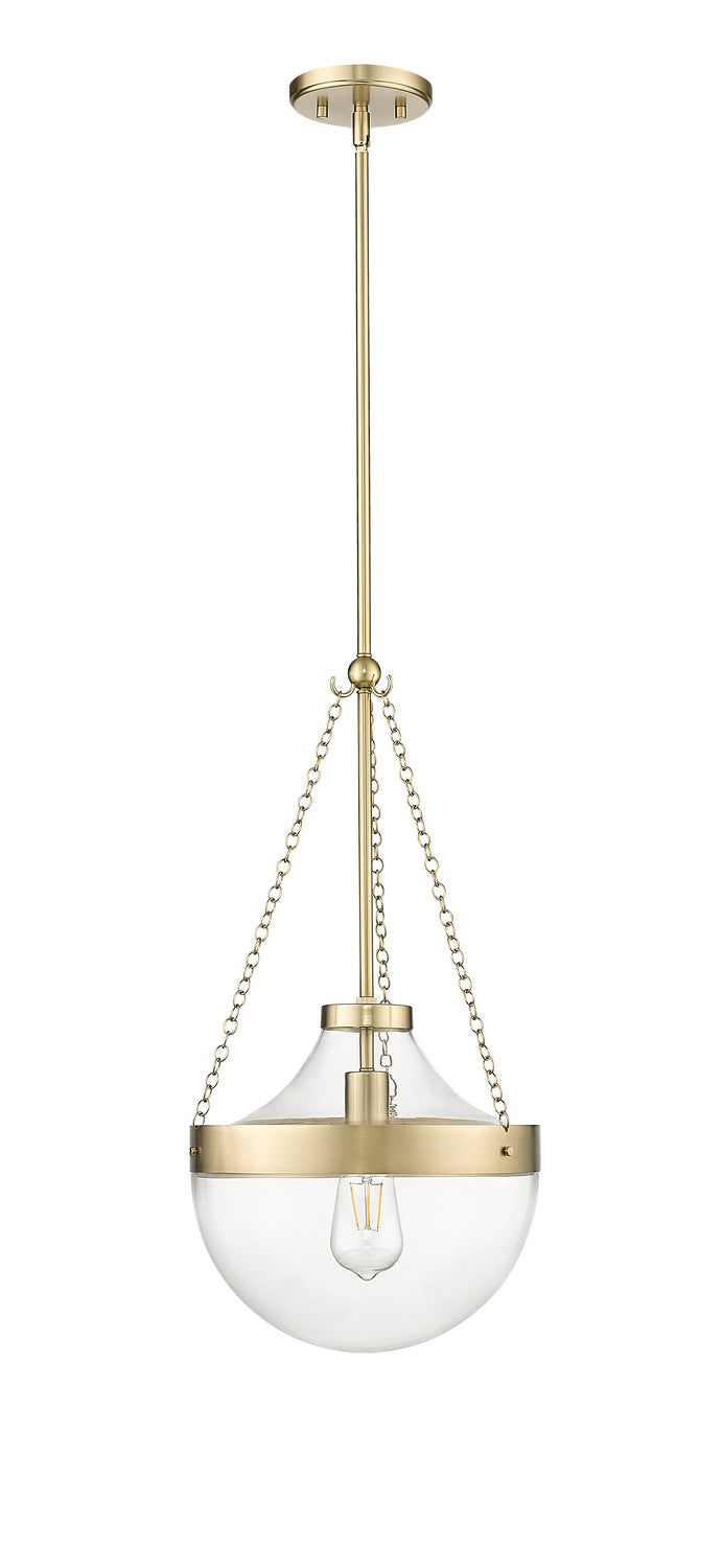 Millennium 20101-MG Clarra One Light Pendant, Modern Gold Main Image.jpg