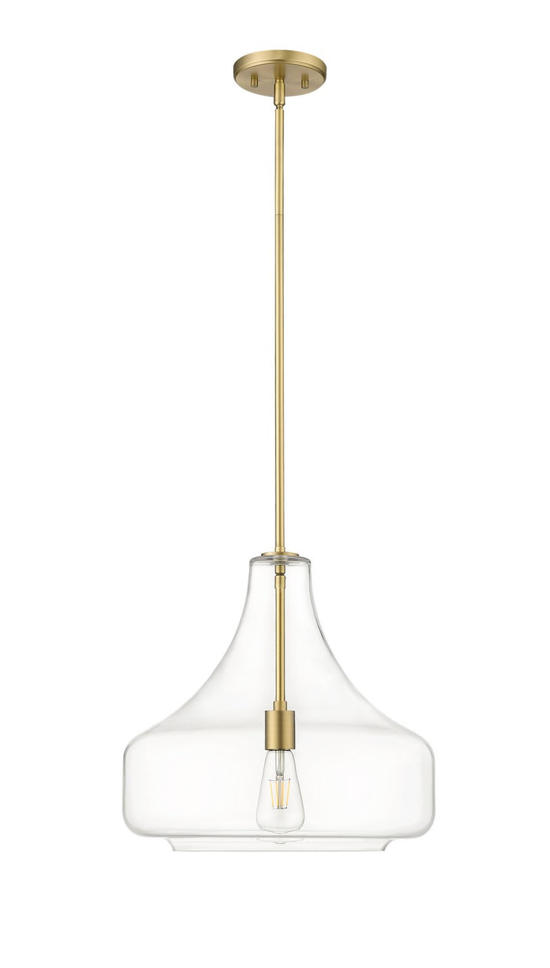 Millennium 20301-VB Madelynn One Light Pendant, Vintage Brass Main Image.jpg