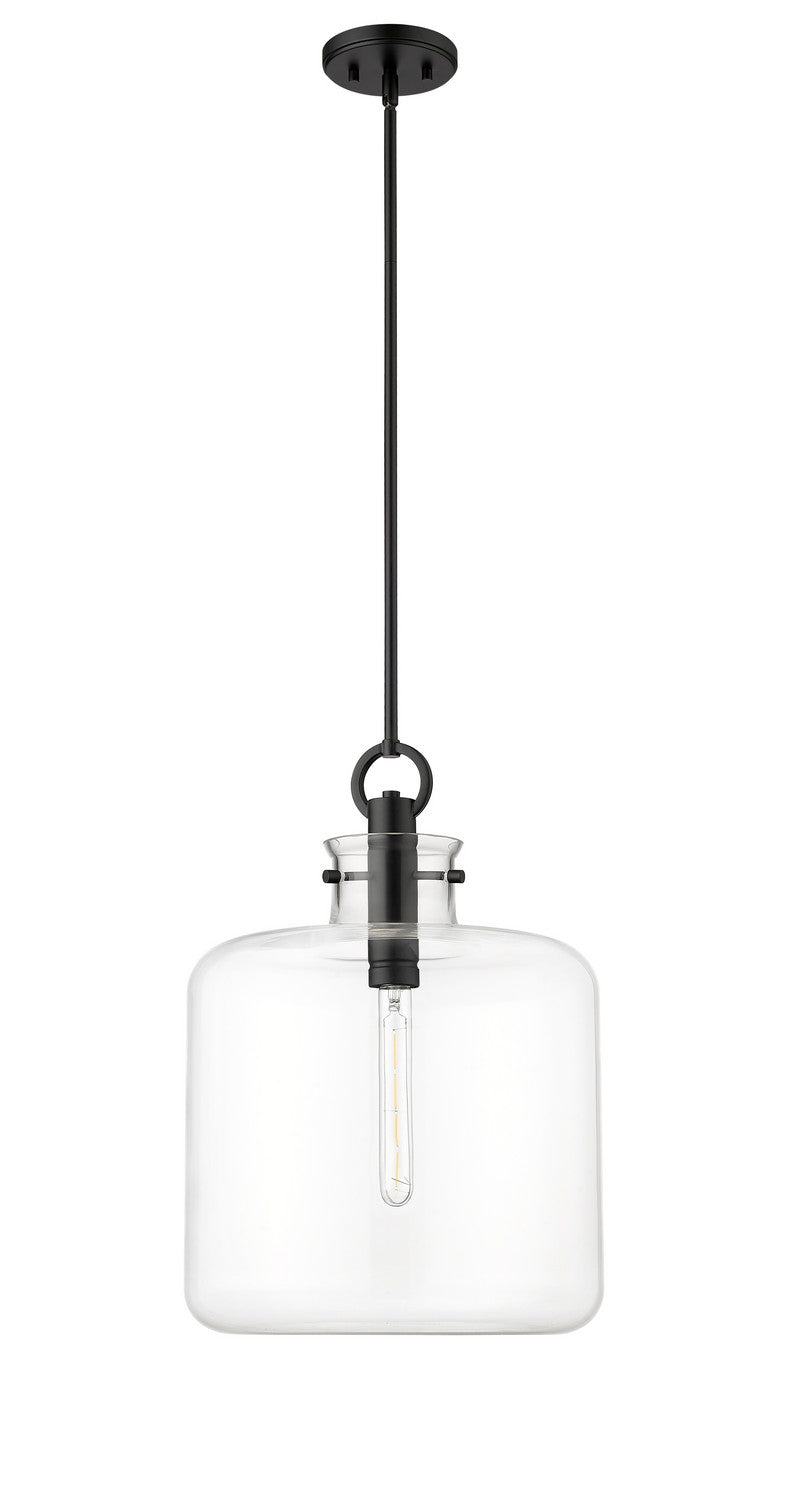 Millennium 20801-MB Hayloft One Light Pendant, Matte Black Main Image.jpg
