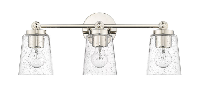 Millennium 22003-PN Lauryn Three Light Vanity, Polished Nickel Main Image.jpg