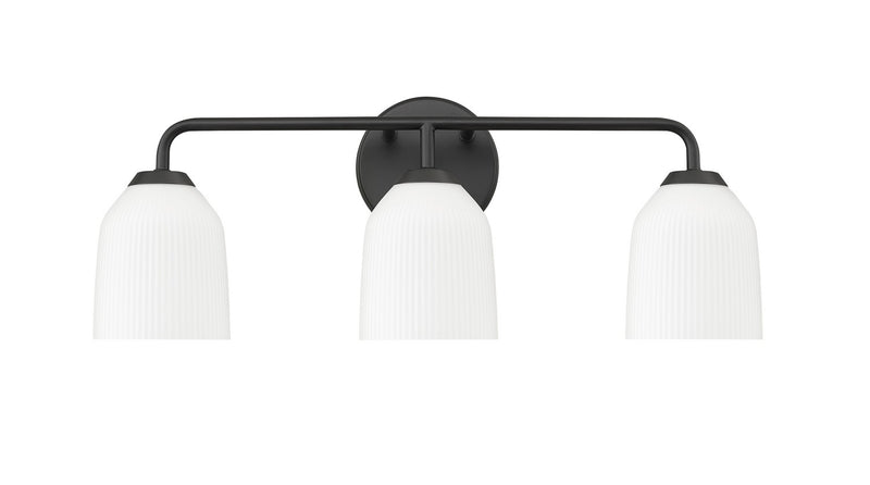 Millennium 22303-MB Norah Three Light Vanity, Matte Black Main Image.jpg