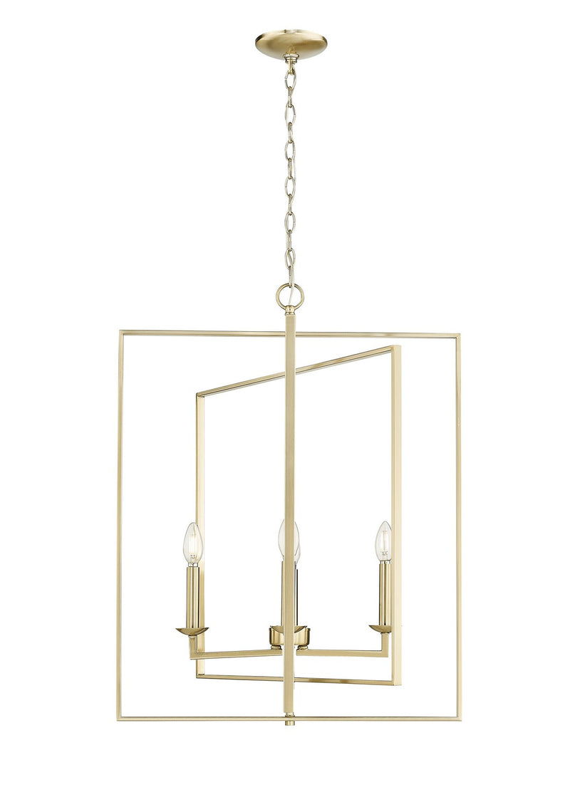 Millennium 3232-MG Nellis Four Light Pendant, Modern Gold Main Image.jpg
