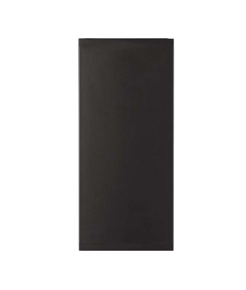 Millennium 43001-PBK Vegas One Light Outdoor Wall Sconce, Powder Coated Black Main Image.jpg