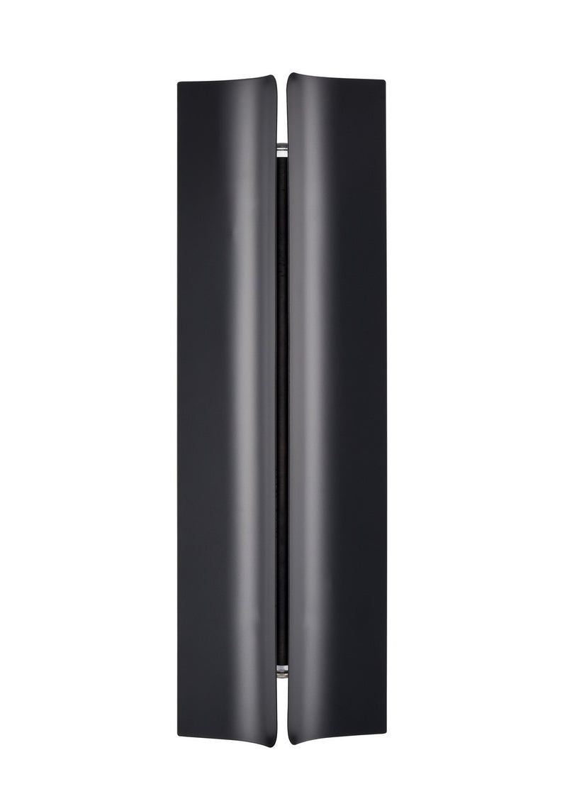 Millennium 78001-PBK LED Outdoor Wall Sconce, Powder Coated Black Main Image.jpg