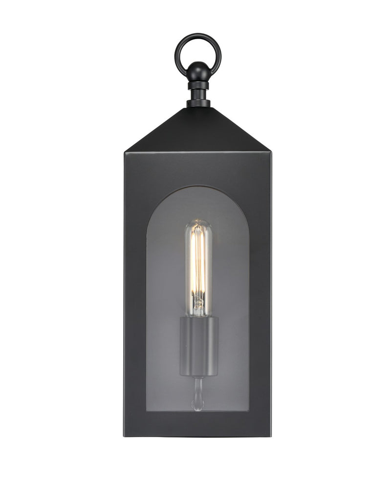 Millennium 7801-PBK Bratton One Light Outdoor Wall Sconce, Powder Coated Black Main Image.jpg