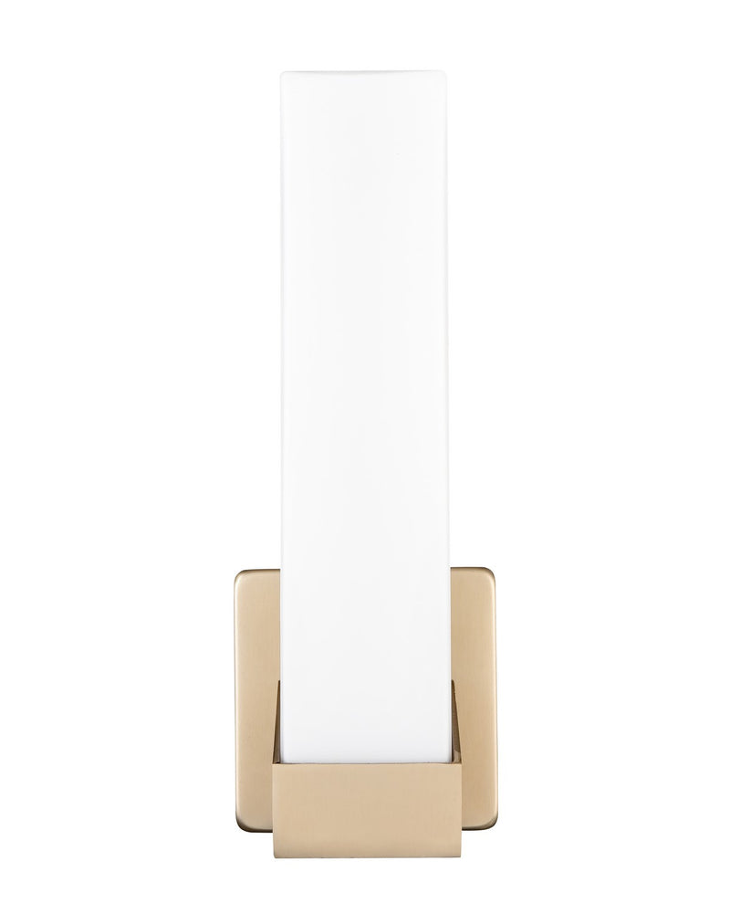 Millennium 79001-MG LED Outdoor Wall Sconce, Modern Gold Main Image.jpg