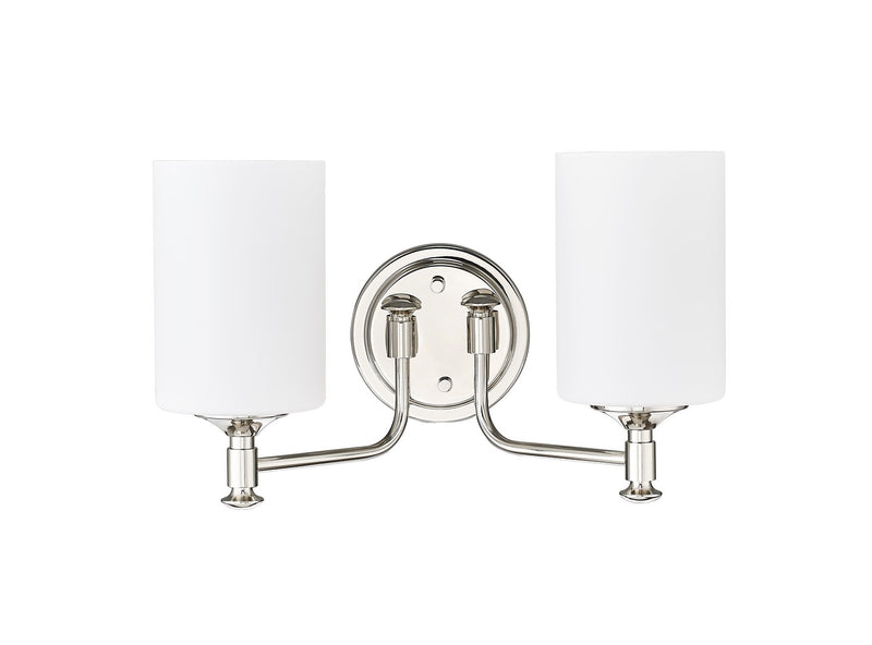 Millennium 91032-PN Ailey Two Light Vanity, Polished Nickel Main Image.jpg