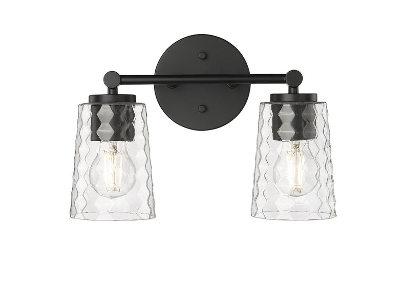 Millennium 9232-MB Ashli Two Light Vanity, Matte Black Main Image.jpg