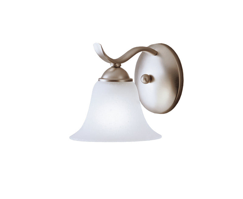 Kichler 6719NI One Light Wall Sconce, Brushed Nickel