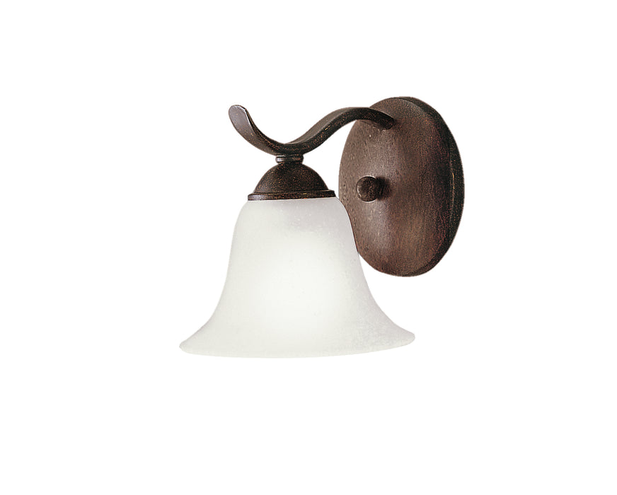 Kichler 6719TZ Dover One Light Wall Sconce, Tannery Bronze Main Image.jpg