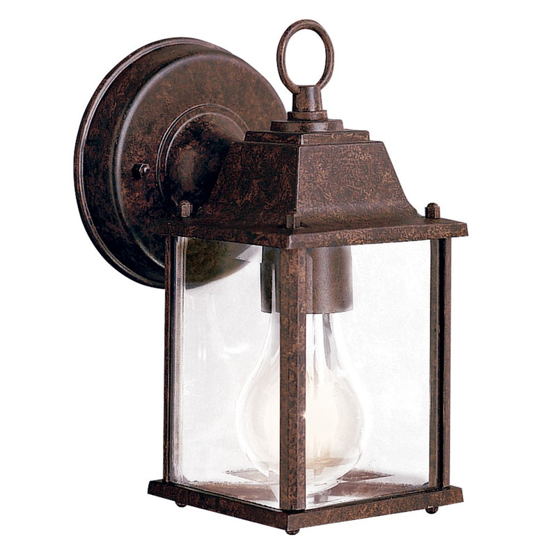 Kichler 9794TZ One Light Outdoor Wall Mount, Tannery Bronze (2)