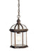 Kichler 9835TZ One Light Outdoor Pendant, Tannery Bronze (2)