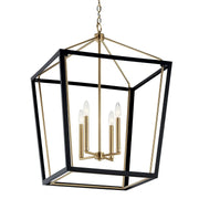 Kichler 52620CPZBK Four Light Foyer Pendant, Champagne Bronze (2)
