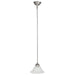 Capital Lighting 3150MN-224 Samuel One Light Pendant, Matte Nickel Main Image.jpg