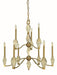 Framburg 5669 BR Vivian Nine Light Chandelier, Brushed Brass Main Image.jpg