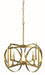 Framburg 5862 BR Olivia Four Light Chandelier, Brushed Brass Main Image.jpg