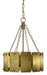 Framburg 5866 BR Barrington Six Light Chandelier, Brushed Brass Main Image.jpg