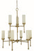 Framburg 5889 BR Emily Nine Light Foyer Chandelier, Brushed Brass Main Image.jpg