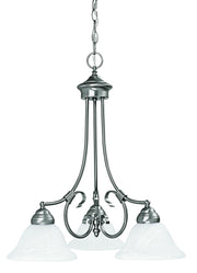 Capital Lighting 3223MN-220 Hometown Three Light Chandelier, Matte Nickel Alternate Image.jpg