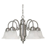 Capital Lighting 3255MN-118 David Five Light Chandelier, Matte Nickel Main Image.jpg